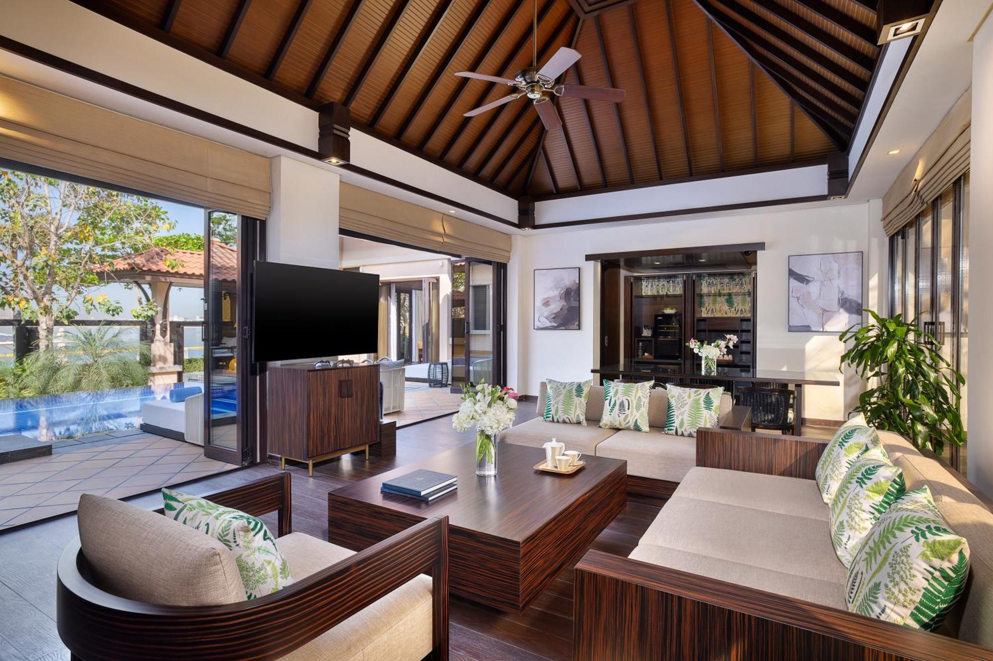 Anantara The Palm Dubai Resort Exterior photo The living room of a two-bedroom villa